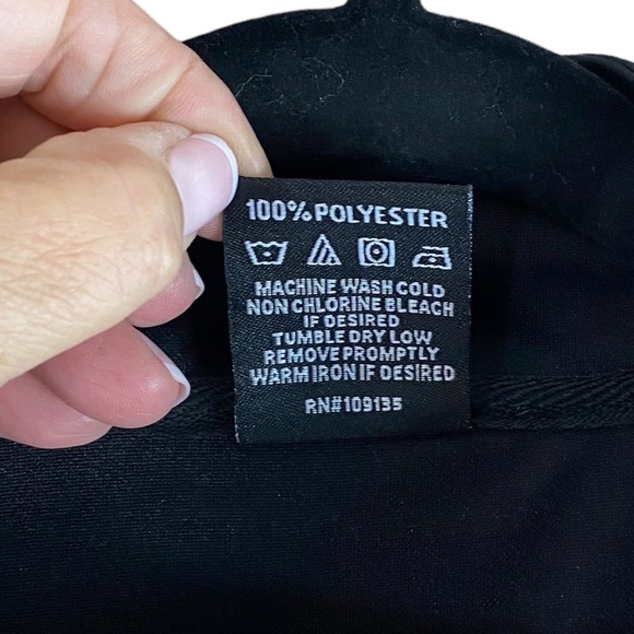 NBA Track Style Full Zip Black Jacket Sz Medium‎ - Picture 5 of 8